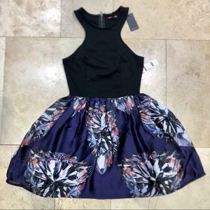 Fun diamond pattern dress